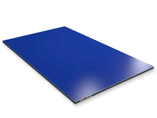 BLAU/RAL5002 -3mm/0,3mm-matt/glanz