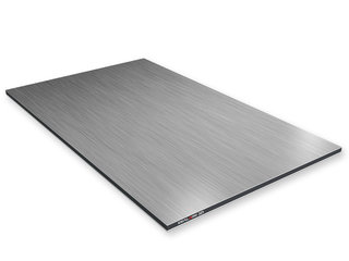SILBER GEBURSTET/BRUSHED SILVER